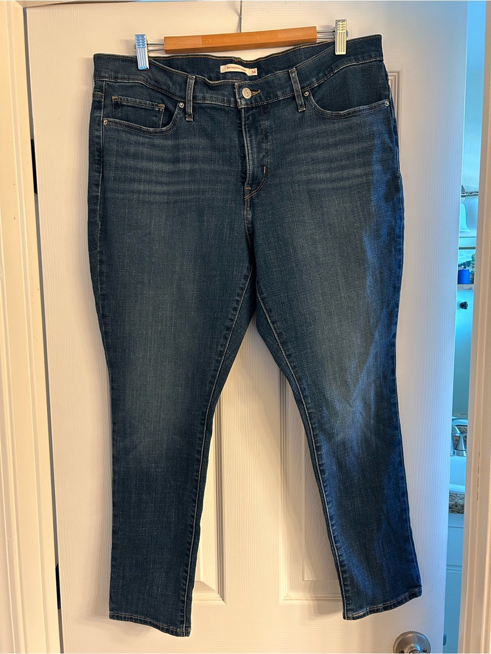 Levi's Women's Dark Indigo Skinny Jeans